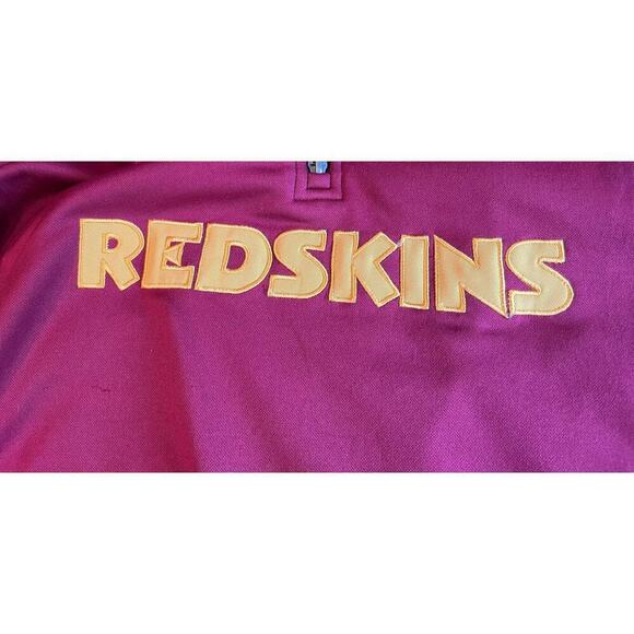 NFL Redskins Authentic Sideline Pullover, Medium, See Pictures - Small Flaws, - Picture 11 of 12